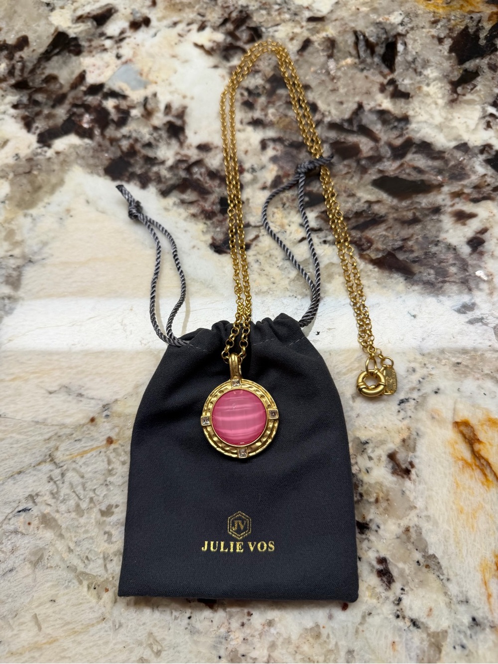 Julie Vos Pink Astor Pendant